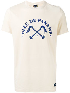 футболка с логотипом  Bleu De Paname