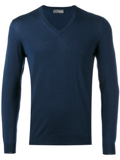 v-neck jumper Drumohr