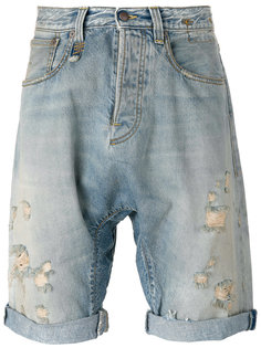 ripped denim shorts R13
