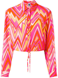 рубашка с геометрическим рисунком M Missoni