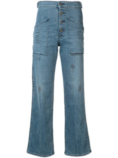 Worker high-waisted flaredhigh jeans Rta