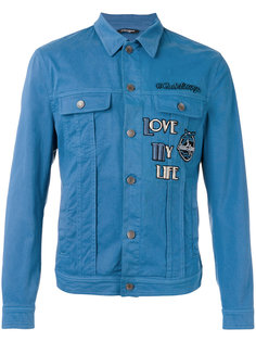 джинсовая куртка с нашивками Good Times Dolce &amp; Gabbana