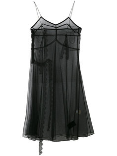 прозрачное платье шифт Quetsche