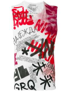 text printed vest top Faith Connexion