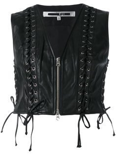 жилет Eyelet Biker  McQ Alexander McQueen