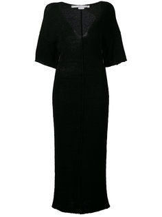 длинное платье с V-образным вырезом Stella McCartney
