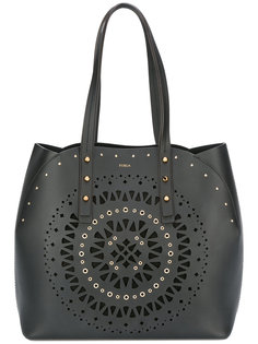 сумка-тоут с геометрическим узором Furla