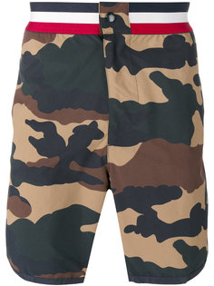 camouflage print swim shorts Moncler