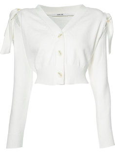 укороченный кардиган с узлами на плечах Adeam