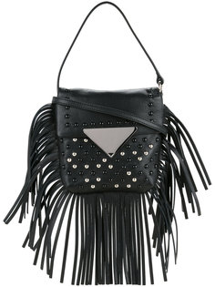 fringed studded tote Sara Battaglia