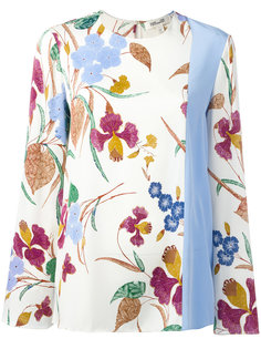 floral-print top Diane Von Furstenberg