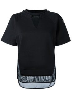 mesh panel sweat T-shirt   Moncler