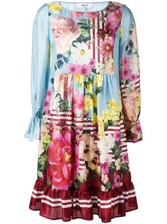 floral print flared dress Blugirl