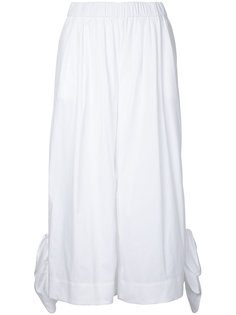 укороченные широкие брюки MSGM