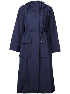 пальто с капюшоном и шнурком Le Ciel Bleu