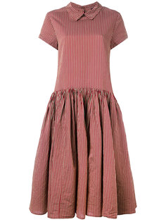 striped flared dress Rundholz