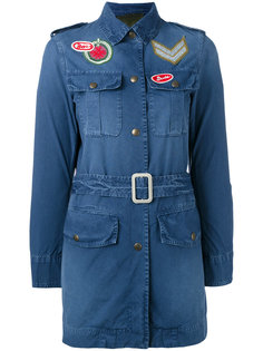 multi-patch belted jacket Mr &amp; Mrs Italy