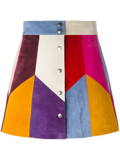 rainbow panel mini skirt  Marc Jacobs