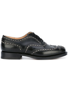 stud-brogued oxfords Churchs