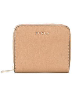 zip logo purse Furla