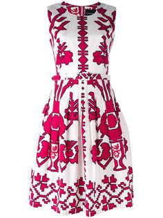 sleeveless printed dress  Samantha Sung