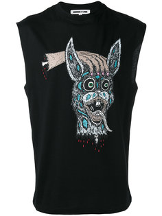 animated print tank top McQ Alexander McQueen