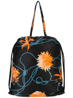 рюкзак с цветочным принтом Dries Van Noten