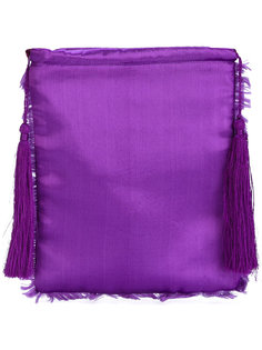 fringed clutch Attico