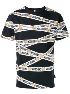 logo print T-shirt Moschino Underwear