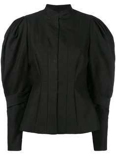 блузка с буффами на рукавах Dries Van Noten