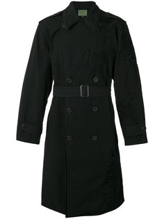 embroidered trench coat  Amen Amen.