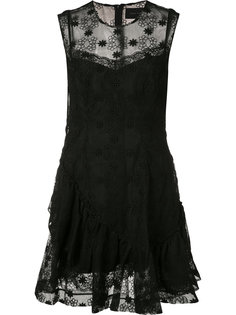 sheer floral embroidered dress Simone Rocha
