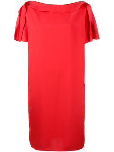 pleated sleeves dress  Gianluca Capannolo