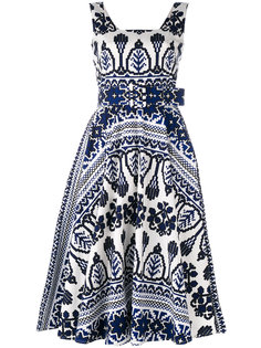 flared printed dress  Samantha Sung