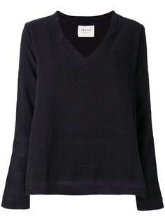 v-neck blouse  Cecilie Copenhagen