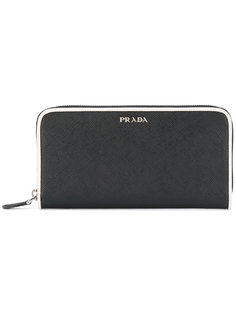 zip around wallet Prada