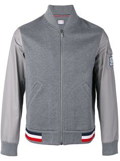 contrast sleeve bomber jacket  Moncler Gamme Bleu