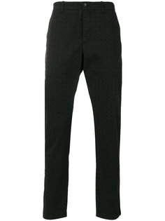 perforated chino trousers YMC