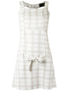 plaid dress Andrea Bogosian