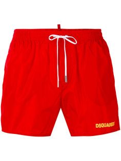 logo printed swim shorts Dsquared2