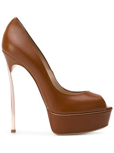 open toe pumps Casadei