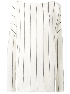 джемпер в полоску  Jil Sander