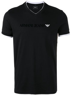 футболка с логотипом  Armani Jeans