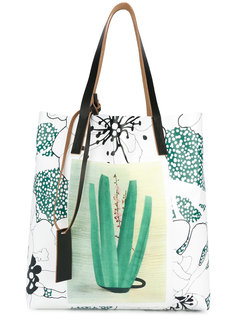 printed shopper tote Marni