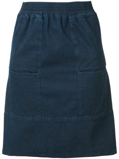 джинсовая юбка с передними карманами A.P.C.