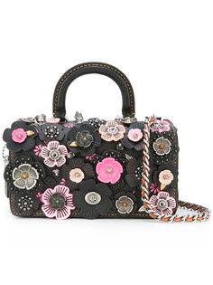 flower embellished tote Coach