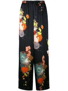 floral trousers Dries Van Noten