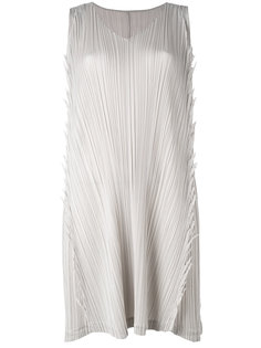pleated shift dress  Pleats Please By Issey Miyake