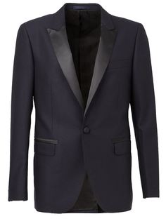 костюм с атласными лацканами  Lanvin
