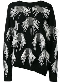 sweater with appliqué Christian Wijnants